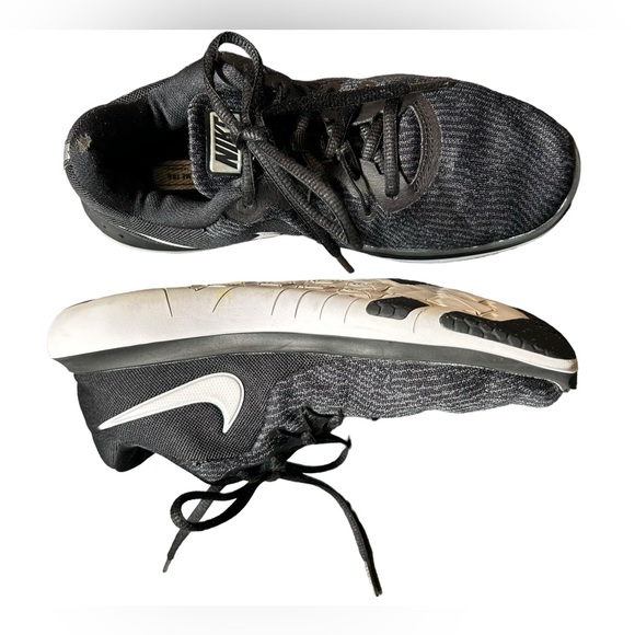 NIKE FLEX SUPREME TR 6 'Black Anthracite running sneakers tennis shoes - Picture 3 of 6